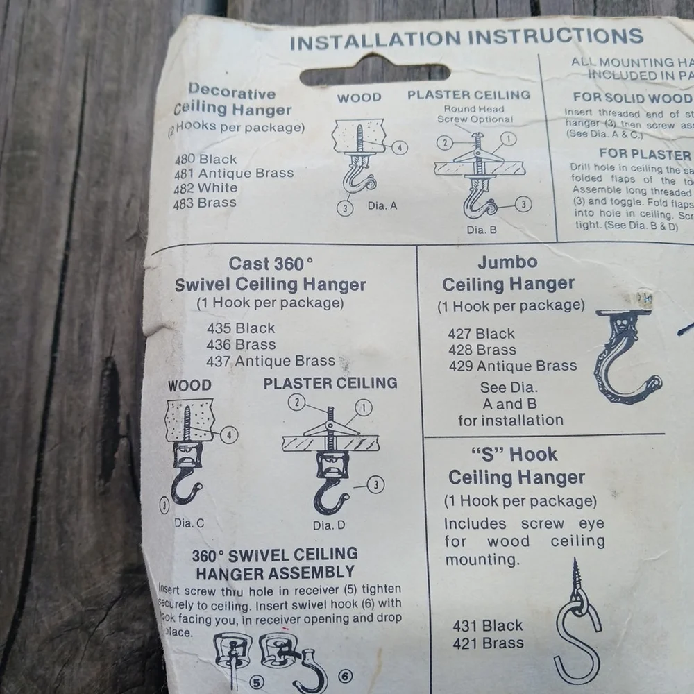 Stim U Plant Retro Ceiling Hanger Hook
